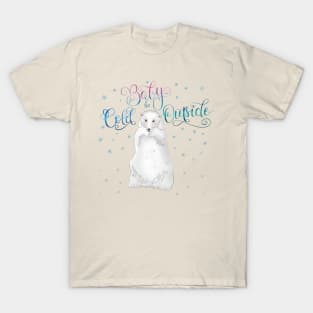 Ice bear in winter T-Shirt